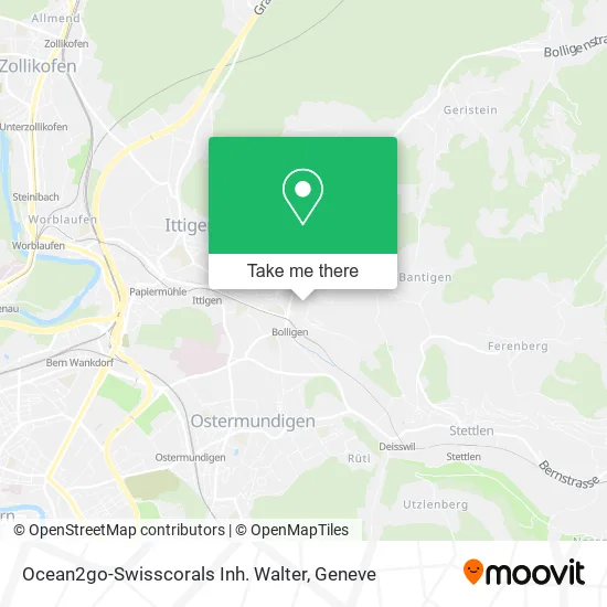 Ocean2go-Swisscorals Inh. Walter map