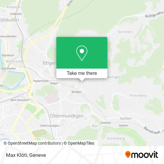 Max Klöti map