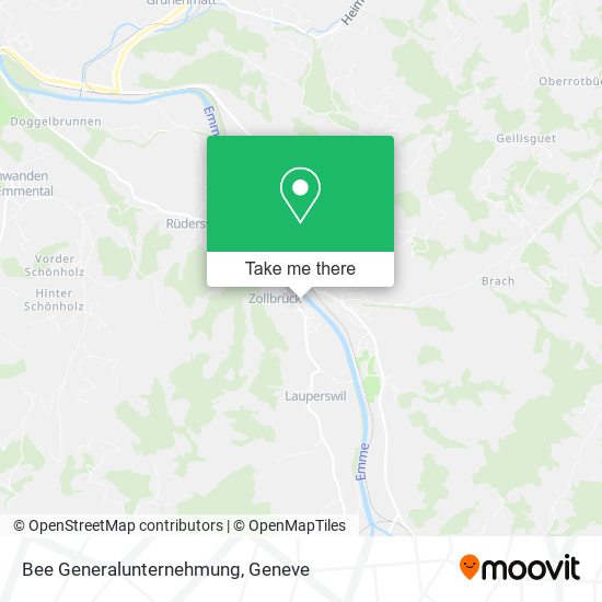 Bee Generalunternehmung map