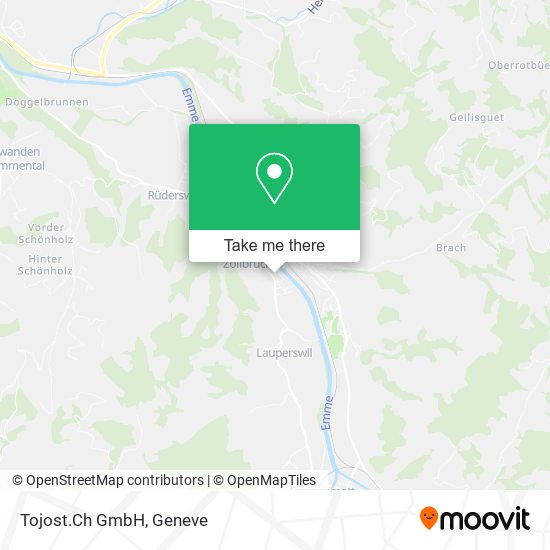 Tojost.Ch GmbH map