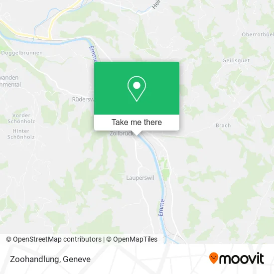 Zoohandlung map