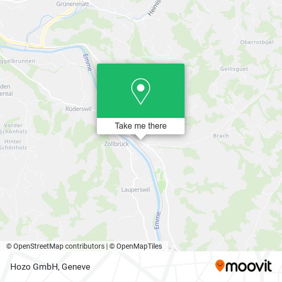 Hozo GmbH map