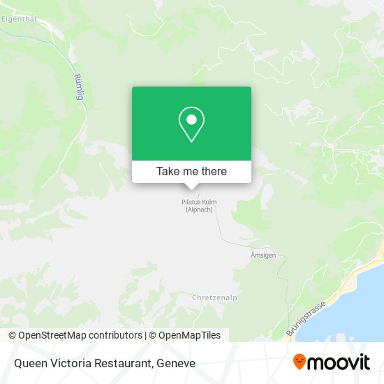 Queen Victoria Restaurant map