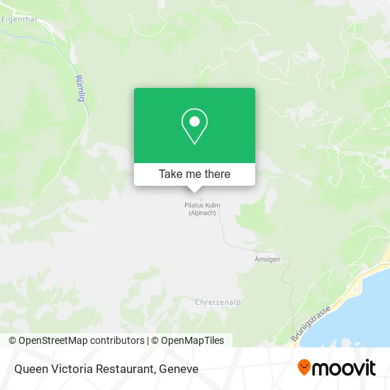 Queen Victoria Restaurant map