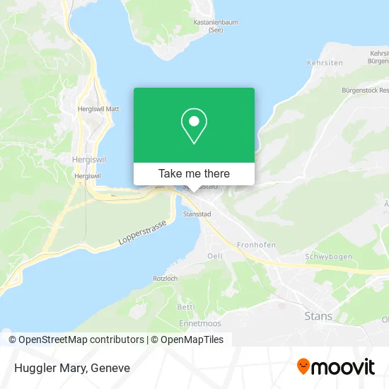 Huggler Mary map