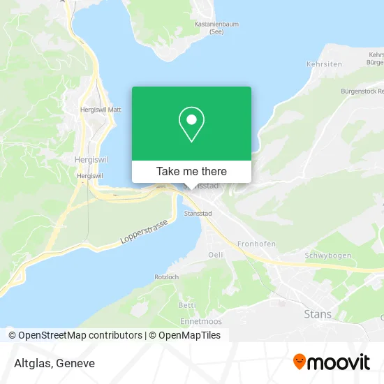 Altglas map