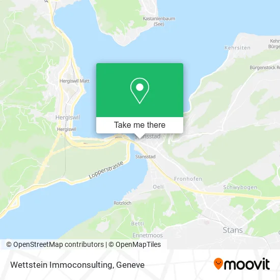 Wettstein Immoconsulting map