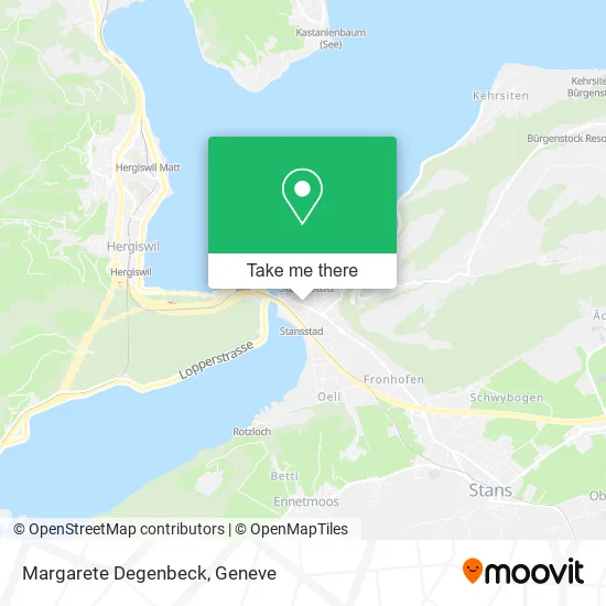 Margarete Degenbeck map