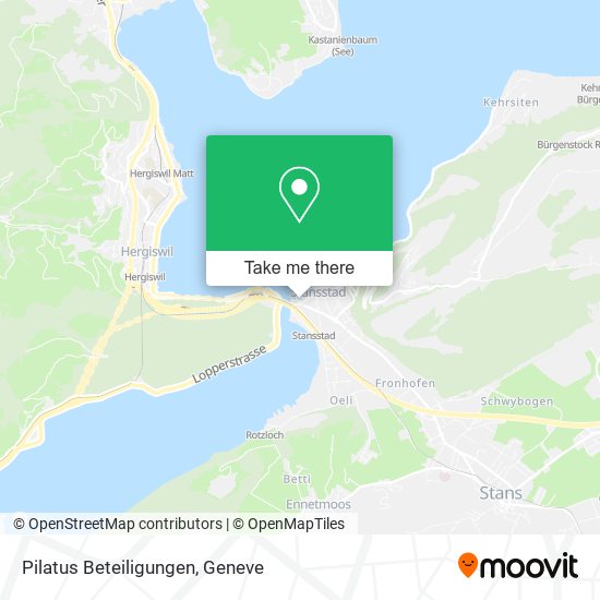 Pilatus Beteiligungen map