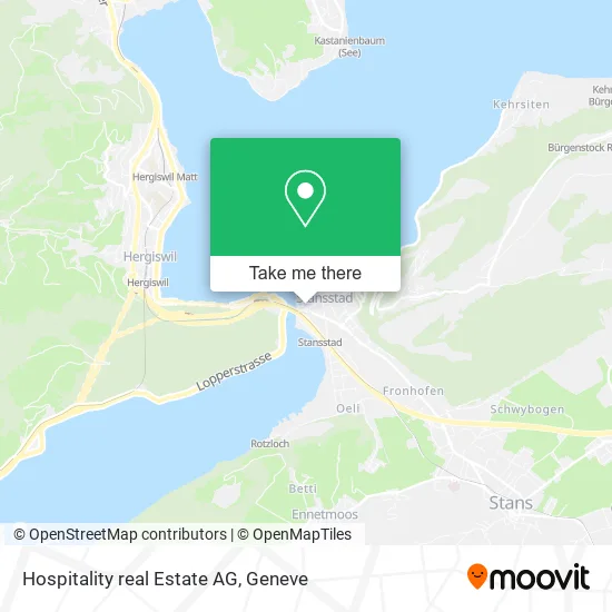 Hospitality real Estate AG map