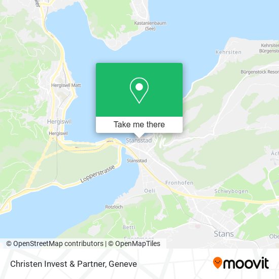 Christen Invest & Partner map