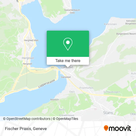 Fischer Praxis map