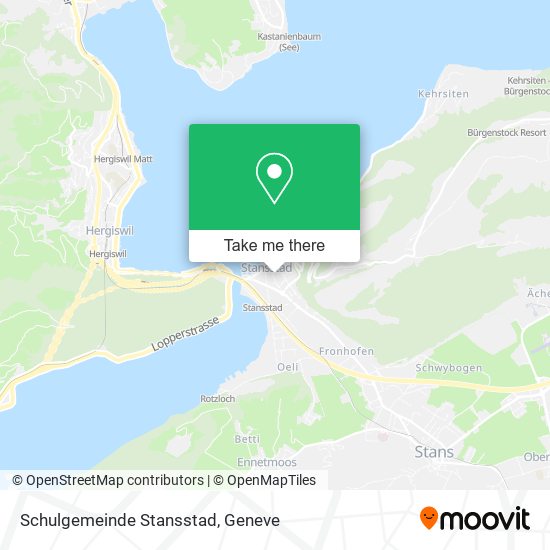 Schulgemeinde Stansstad map