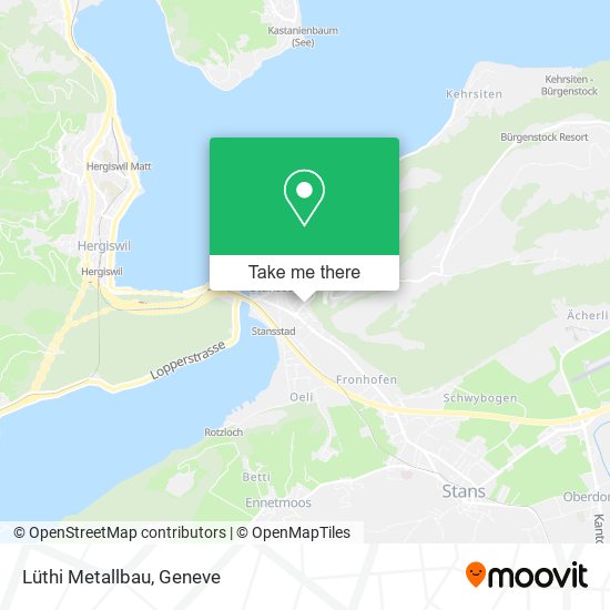 Lüthi Metallbau map