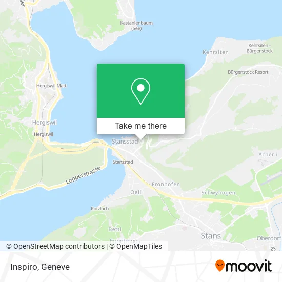 Inspiro map