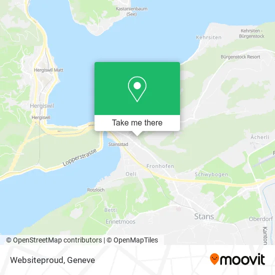Websiteproud map