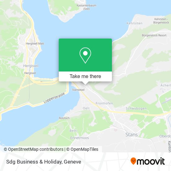 Sdg Business & Holiday map