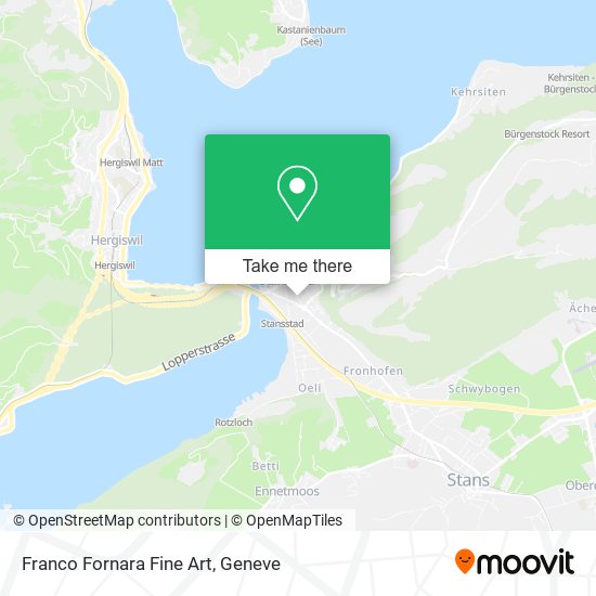 Franco Fornara Fine Art map