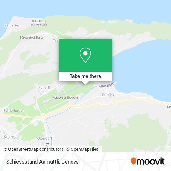 Schiessstand Aamättli map