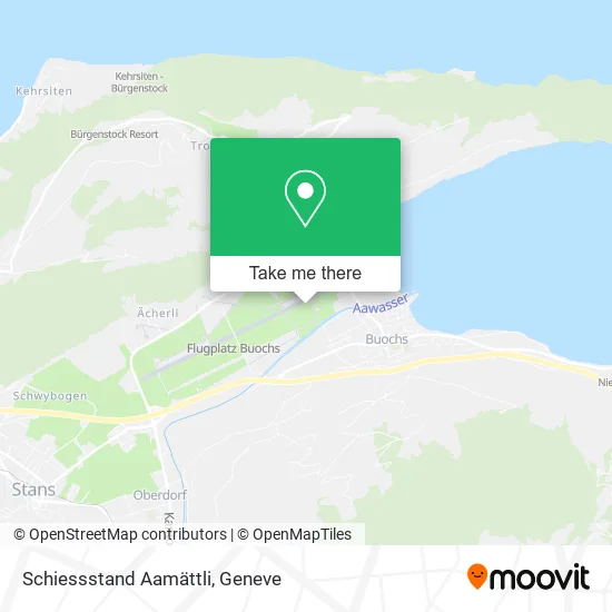 Schiessstand Aamättli map