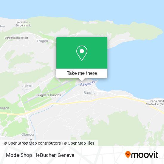 Mode-Shop H+Bucher map