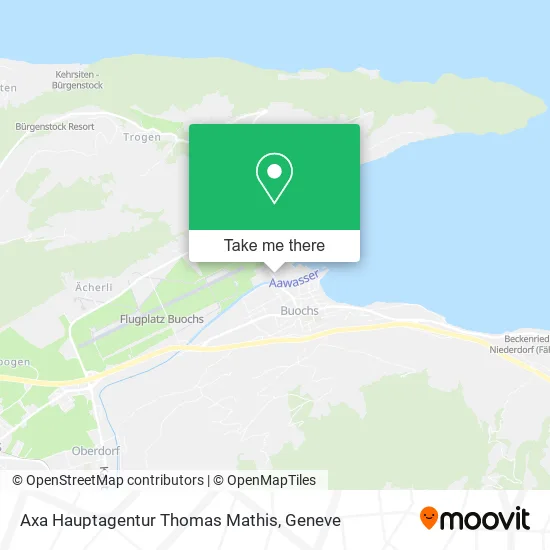 Axa Hauptagentur Thomas Mathis map