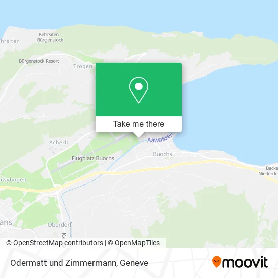 Odermatt und Zimmermann map