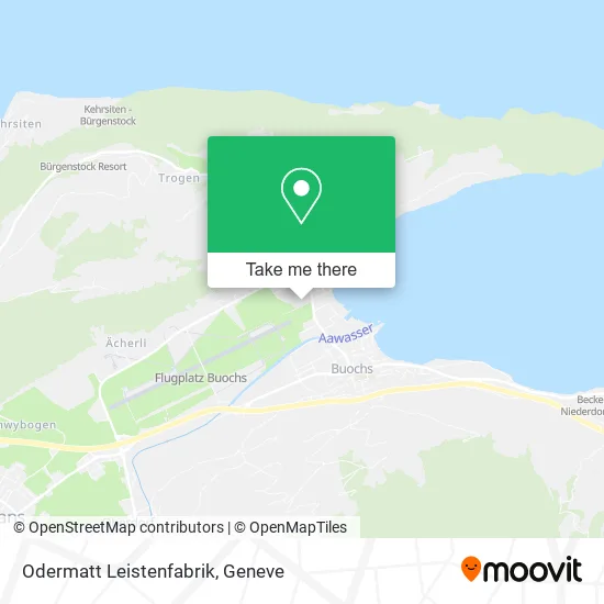 Odermatt Leistenfabrik map