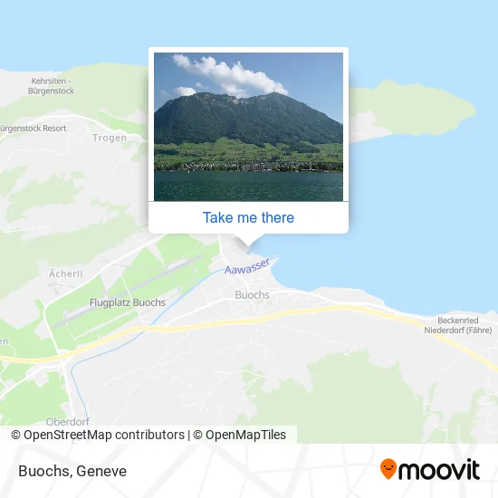 Buochs map