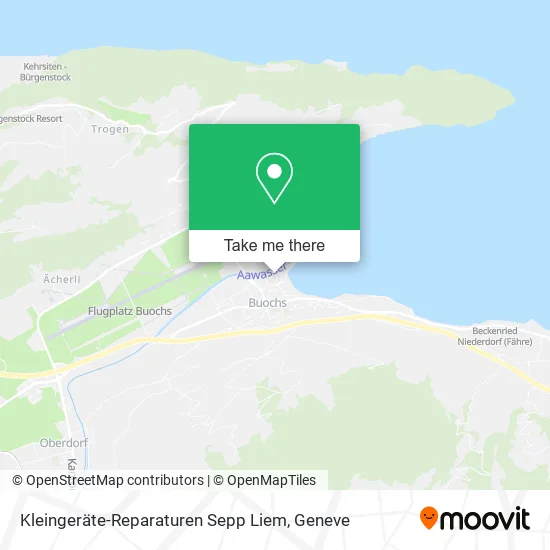 Kleingeräte-Reparaturen Sepp Liem map