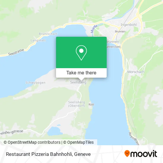 Restaurant Pizzeria Bahnhohli map