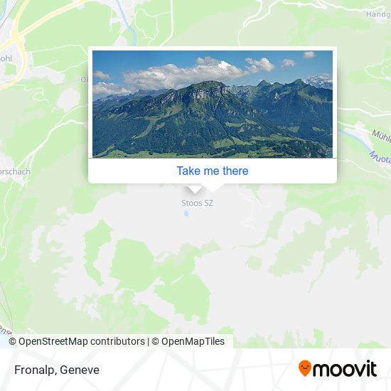 Fronalp map