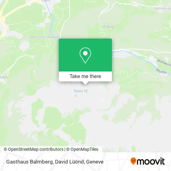 Gasthaus Balmberg, David Lüönd map