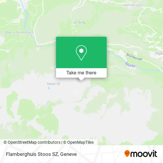 Flamberghuis Stoos SZ map