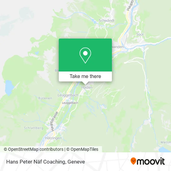 Hans Peter Näf Coaching map