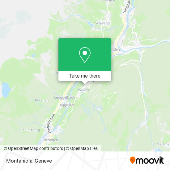 Montaniola map