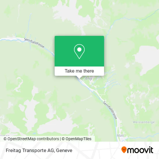 Freitag Transporte AG map