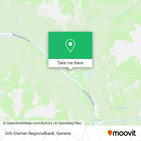 Grb Glarner Regionalbank map