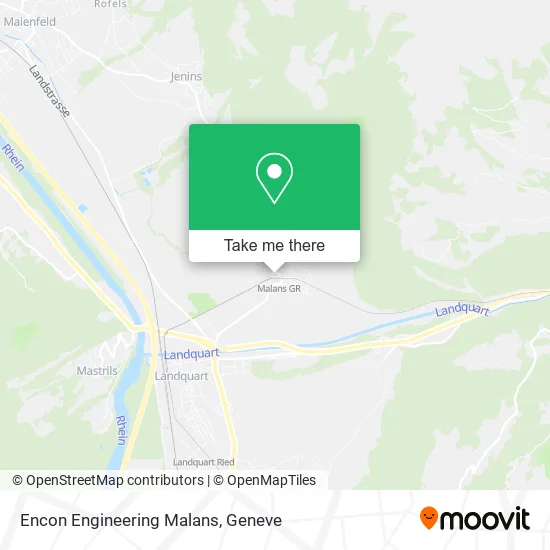 Encon Engineering Malans map