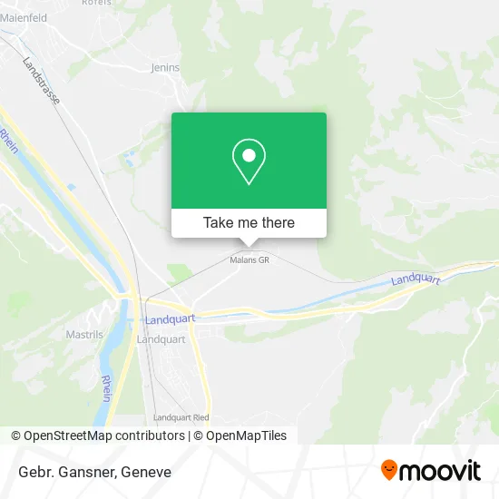 Gebr. Gansner map