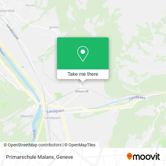 Primarschule Malans map