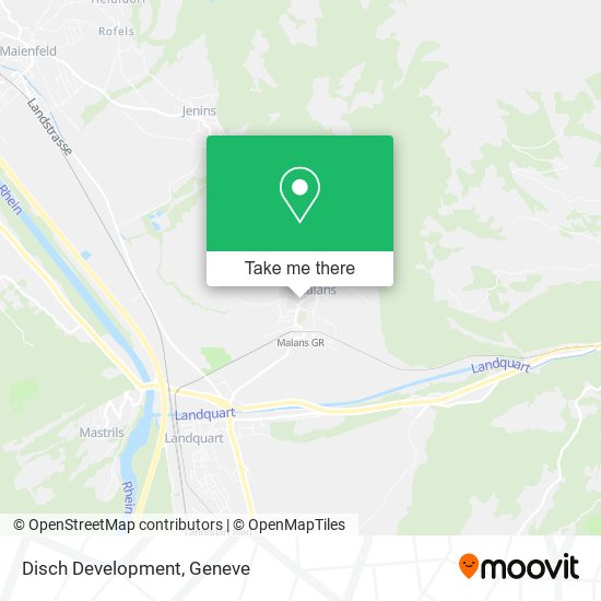 Disch Development map