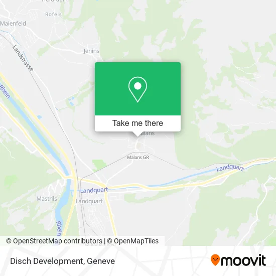 Disch Development map