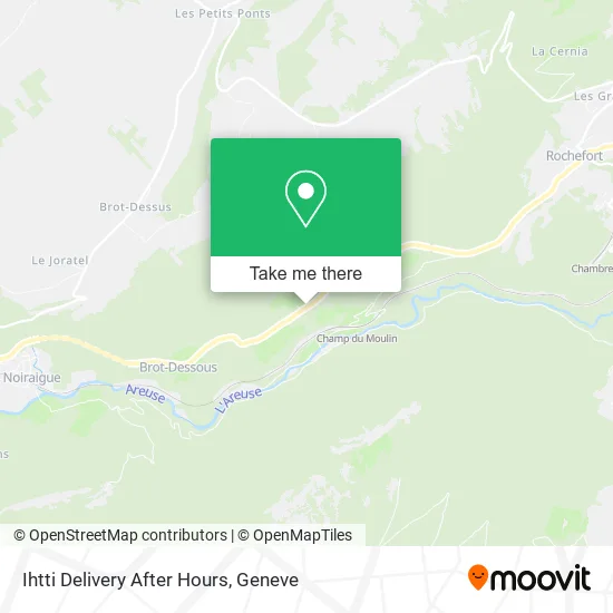 Ihtti Delivery After Hours map