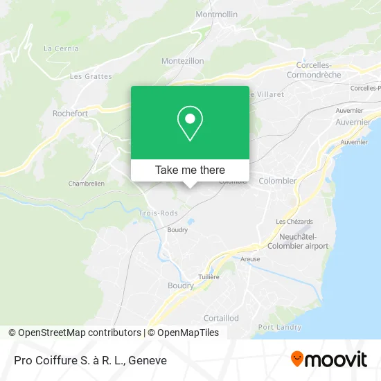 Pro Coiffure S. à R. L. map