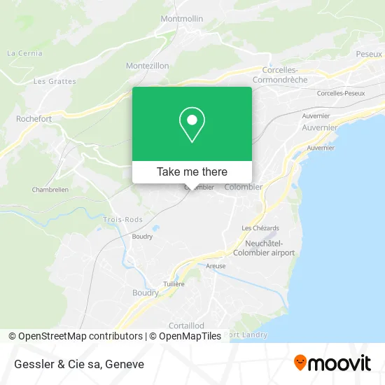 Gessler & Cie sa map