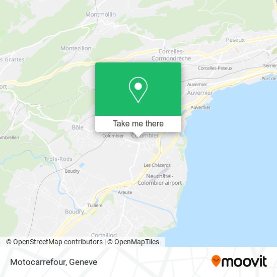 Motocarrefour map