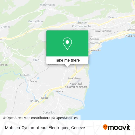 Mobilec, Cyclomoteurs Électriques map