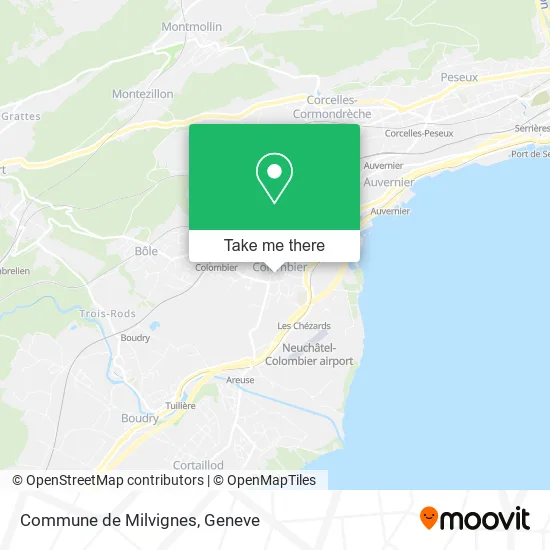Commune de Milvignes plan