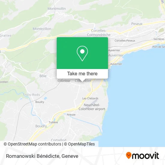 Romanowski Bénédicte map